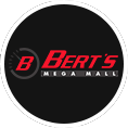 Bert's Mega Mall logo